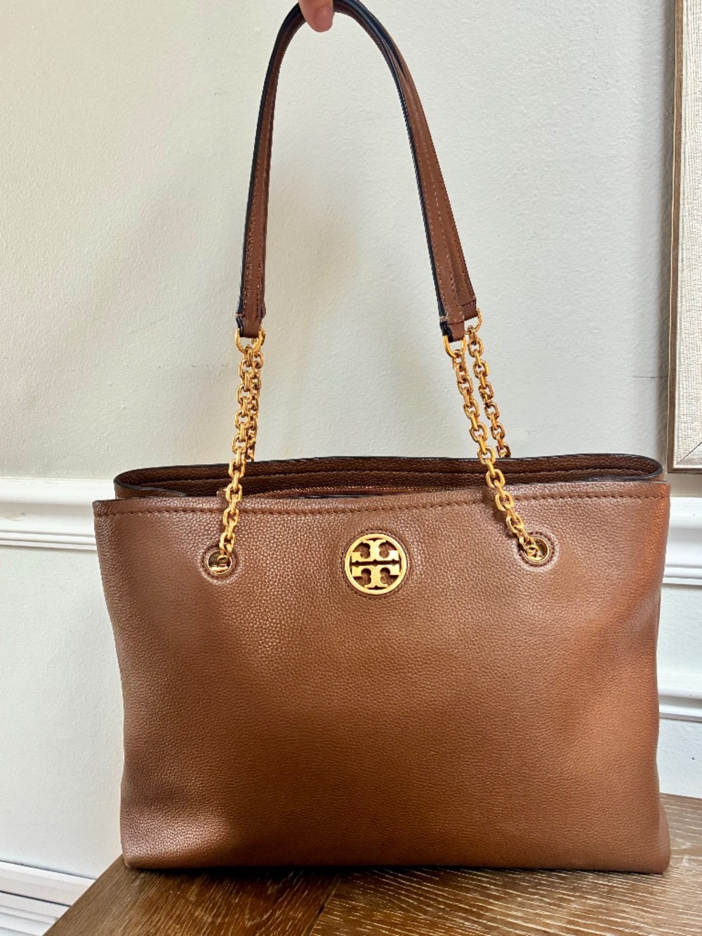 Tory Burch Carson Leather Tote